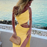 Bright yellow