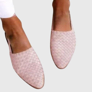 Damskie Wsuwane Loafersy Plecione | Eleganckie
