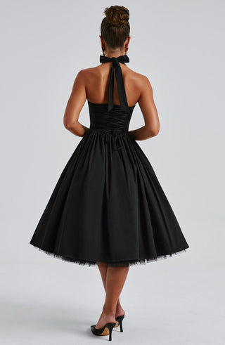 Damska Sukienka na Wesele Halter | Midi
