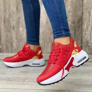 Damskie Sneakersy Sznurowane | Masywne