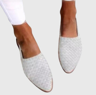 Damskie Wsuwane Loafersy Plecione | Eleganckie