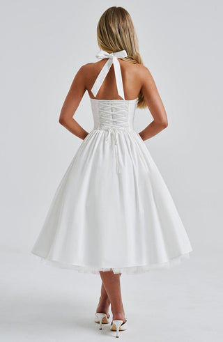 Damska Sukienka na Wesele Halter | Midi