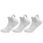3 pairs – short white