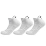 3 pairs – short white