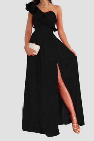 Women's One-Shoulder Evening Dress | Maxi