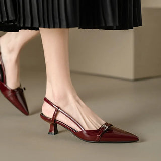 Damskie Szpilki Slingback | Eleganckie