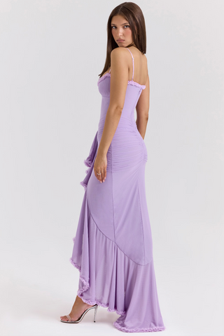 Women's Ruched Evening Dress | Maxi