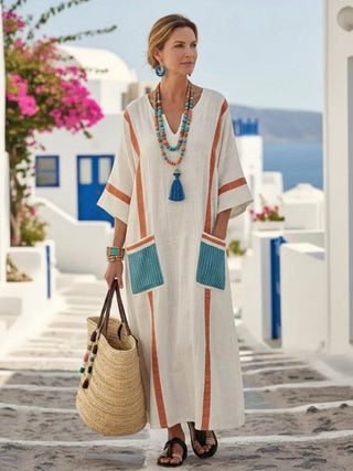 Damska Letnia Sukienka Boho | Maxi