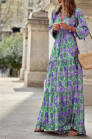 Damska Sukienka Boho na Lato | Maxi