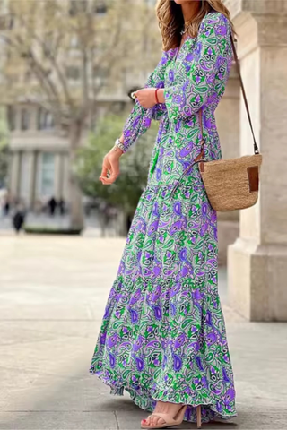 Damska Sukienka Boho na Lato | Maxi