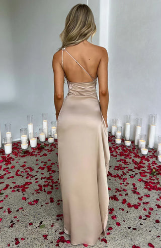 Women's One-Shoulder Evening Dress | Maxi