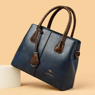 Damska elegancka torebka shopper na ramię – widok szczegółowy