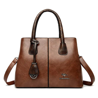 Damska elegancka torebka shopper na ramię – widok szczegółowy