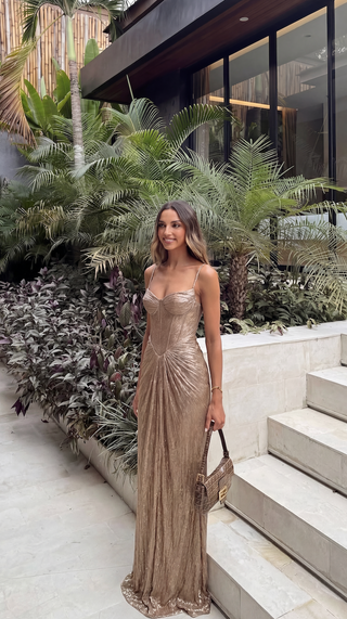 Damska Sukienka Sylwestrowa | Maxi