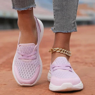 Damskie Sneakersy Sznurowane | Oddychające