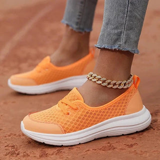 Damskie Sneakersy Sznurowane | Oddychające