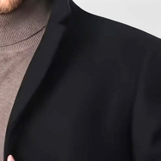 Męski Elegancki Płaszcz Zimowy | Do Kolan