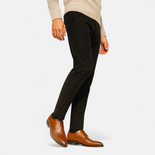 Męskie Eleganckie Buty Derby | Sznurowane