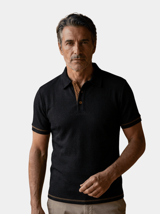 Męskie Eleganckie Polo | Krótki Rękaw