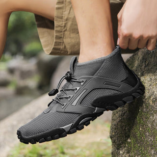 Men's Mesh Hiking Shoes – Detail View